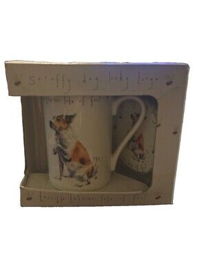 Kent Pottery Terrier Coffee Mug Dog Tall Scruffy Dog Tea Beverage Pet Lover